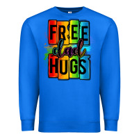 True Royal free dad hugs Premium Sweatshirt - OliviaCreatesArt