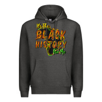 Charcoal Heather It's the black history for me Premium Hoodie - HowdyJamesFarm