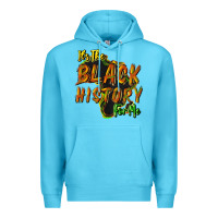 Ocean Blue It's the black history for me Premium Hoodie - HowdyJamesFarm