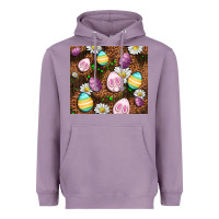 Lavender Easter rabbit eggs Heavyweight Hoodie - OliviaCreatesArt