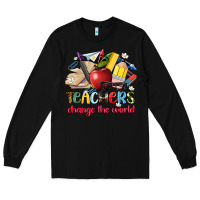 Black teachers change the world Long Sleeve Tee - Artiststas
