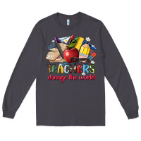Smoke teachers change the world Long Sleeve Tee - Artiststas