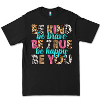 Black be kind be true be you Premium Tee - NancyCooperArtShop