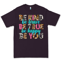 Plum be kind be true be you Premium Tee - NancyCooperArtShop