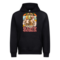 Black Oh for peeps sake Easter Day Urban Hoodie - LillyAllenDesigns