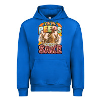 Cobalt Oh for peeps sake Easter Day Urban Hoodie - LillyAllenDesigns