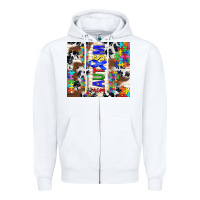 White autism mom puzzle ribbon Zipper Hoodie - TumblerDesignByShophia