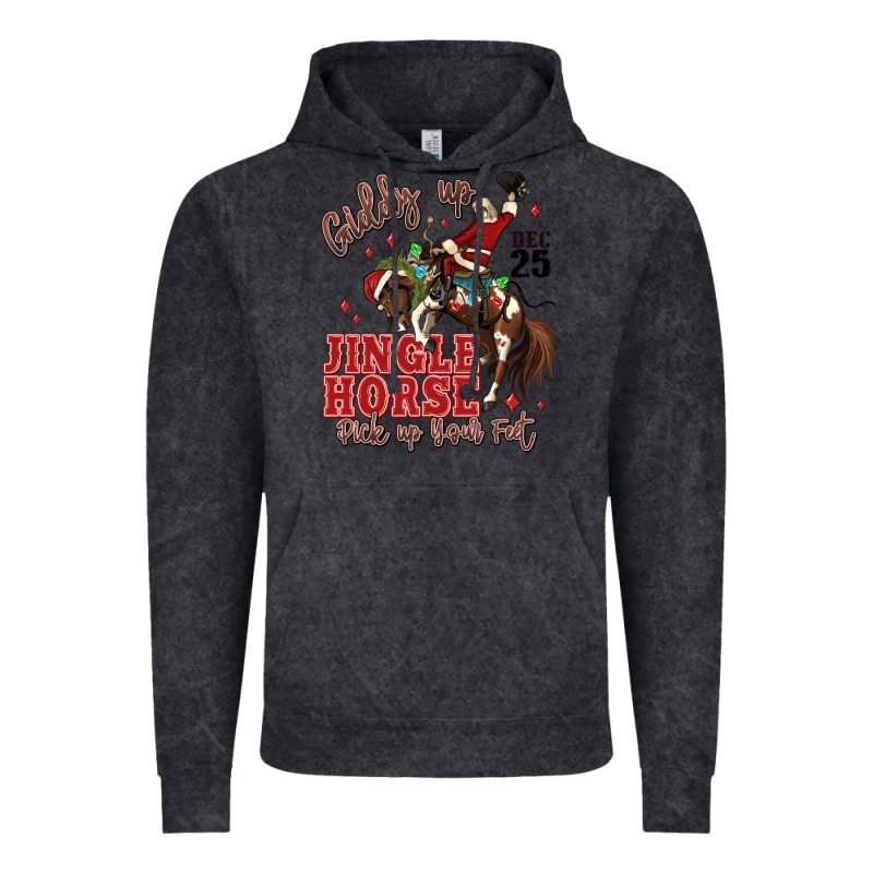 Giddy Up Jingle Horse Pick Up Your Feet Vintage Hoodie by MaliasSmallBusiness | Teevron