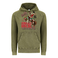 Vintage Olive giddy up jingle horse pick up your feet Vintage Hoodie - MaliasSmallBusiness