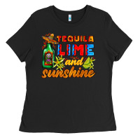 Black tequila lime and sunshine Ladies Tee - AdoDesignShop