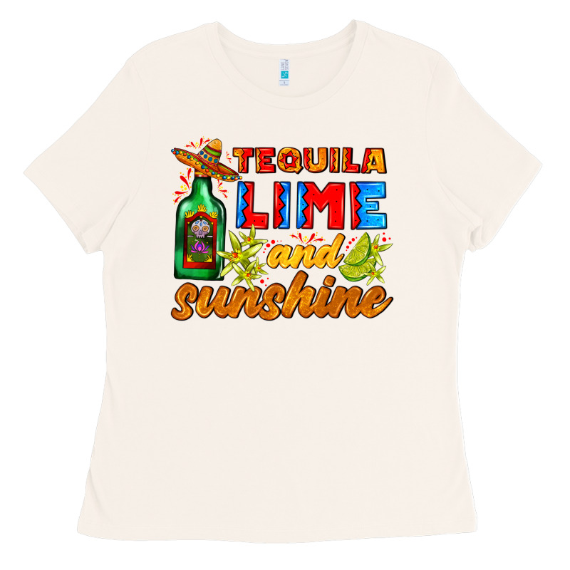 Tequila Lime And Sunshine Ladies Tee by AdoDesignShop | Teevron