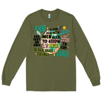 Army Green mens mental health matters Long Sleeve Tee - Artiststas