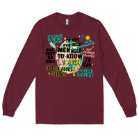 Burgundy mens mental health matters Long Sleeve Tee - Artiststas