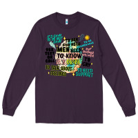 Plum mens mental health matters Long Sleeve Tee - Artiststas