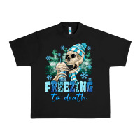 Black Freezing To Death Urban Heavy Tee - MaliasSmallBusiness