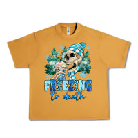 Peanut Butter Freezing To Death Urban Heavy Tee - MaliasSmallBusiness