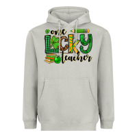 Moon Dust St. Patrick's One lucky Teacher Heavyweight Hoodie - OliviaCreatesArt