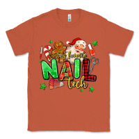 Copper santas favorite nail tech Classic Tee - MaliasSmallBusiness