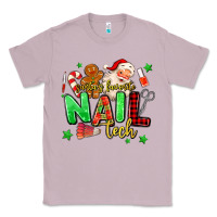Lilac santas favorite nail tech Classic Tee - MaliasSmallBusiness