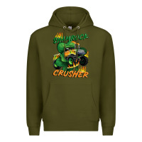Army Green Shamrock crusher St. Patrick's Day Premium Hoodie - CowGirlArtShop