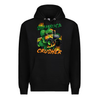 Shamrock Crusher St. Patrick's Day Premium Hoodie | Teevron