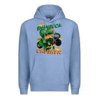 Colony Blue Shamrock crusher St. Patrick's Day Premium Hoodie - CowGirlArtShop