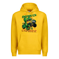 Lemon Shamrock crusher St. Patrick's Day Premium Hoodie - CowGirlArtShop