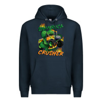 Navy Shamrock crusher St. Patrick's Day Premium Hoodie - CowGirlArtShop