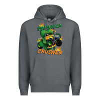 Rock Shamrock crusher St. Patrick's Day Premium Hoodie - CowGirlArtShop