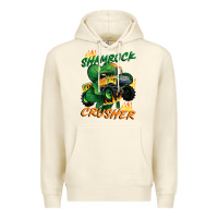 Sandshell Shamrock crusher St. Patrick's Day Premium Hoodie - CowGirlArtShop