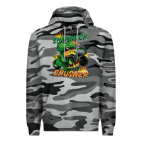 Slate Camo Shamrock crusher St. Patrick's Day Premium Hoodie - CowGirlArtShop