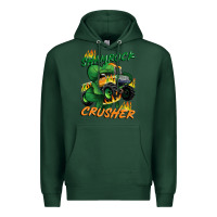 Sports Green Shamrock crusher St. Patrick's Day Premium Hoodie - CowGirlArtShop