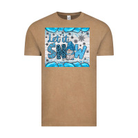 Vintage Coffee let it snow Vintage Tee - JahusDesignShop
