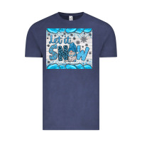 Vintage Denim let it snow Vintage Tee - JahusDesignShop