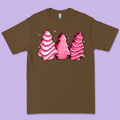 Pink Christmas Cakes Premium Tee Designed By Jasminsmagicworld