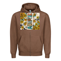 Chestnut auntie with lightning bolt Zipper Hoodie - TumblerDesignByShophia