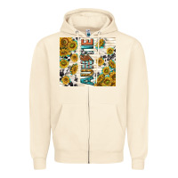 Sandshell auntie with lightning bolt Zipper Hoodie - TumblerDesignByShophia