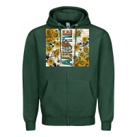 Sports Green auntie with lightning bolt Zipper Hoodie - TumblerDesignByShophia