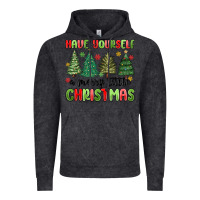 Vintage Black have yourself a merry little christmas Vintage Hoodie - MaliasSmallBusiness
