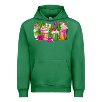 Emerald Stuck On You Cup Urban Hoodie - CowhideDigitalArt