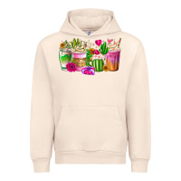 Sandshell Stuck On You Cup Urban Hoodie - CowhideDigitalArt