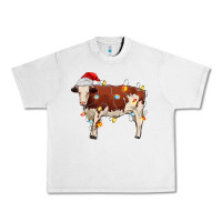 Lunar Rock Christmas cow Urban Heavy Tee - MaliasSmallBusiness