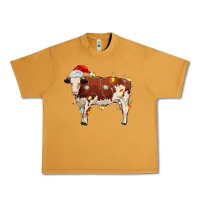 Peanut Butter Christmas cow Urban Heavy Tee - MaliasSmallBusiness