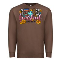 Chestnut it is finished john 19 30 Premium Sweatshirt - OliviaCreatesArt