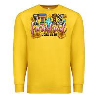 Lemon it is finished john 19 30 Premium Sweatshirt - OliviaCreatesArt