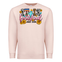 Pale Pink it is finished john 19 30 Premium Sweatshirt - OliviaCreatesArt