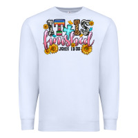 White it is finished john 19 30 Premium Sweatshirt - OliviaCreatesArt