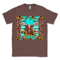 Chestnut texas longhorn sunflower gemstone Classic Tee - JahusDesignShop