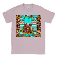 Lilac texas longhorn sunflower gemstone Classic Tee - JahusDesignShop