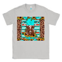 Moon Dust texas longhorn sunflower gemstone Classic Tee - JahusDesignShop